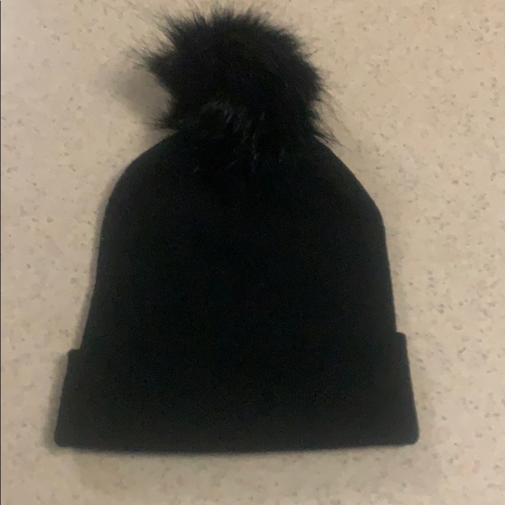 Women pearls pompon warmer hat - Picture 2 of 2
